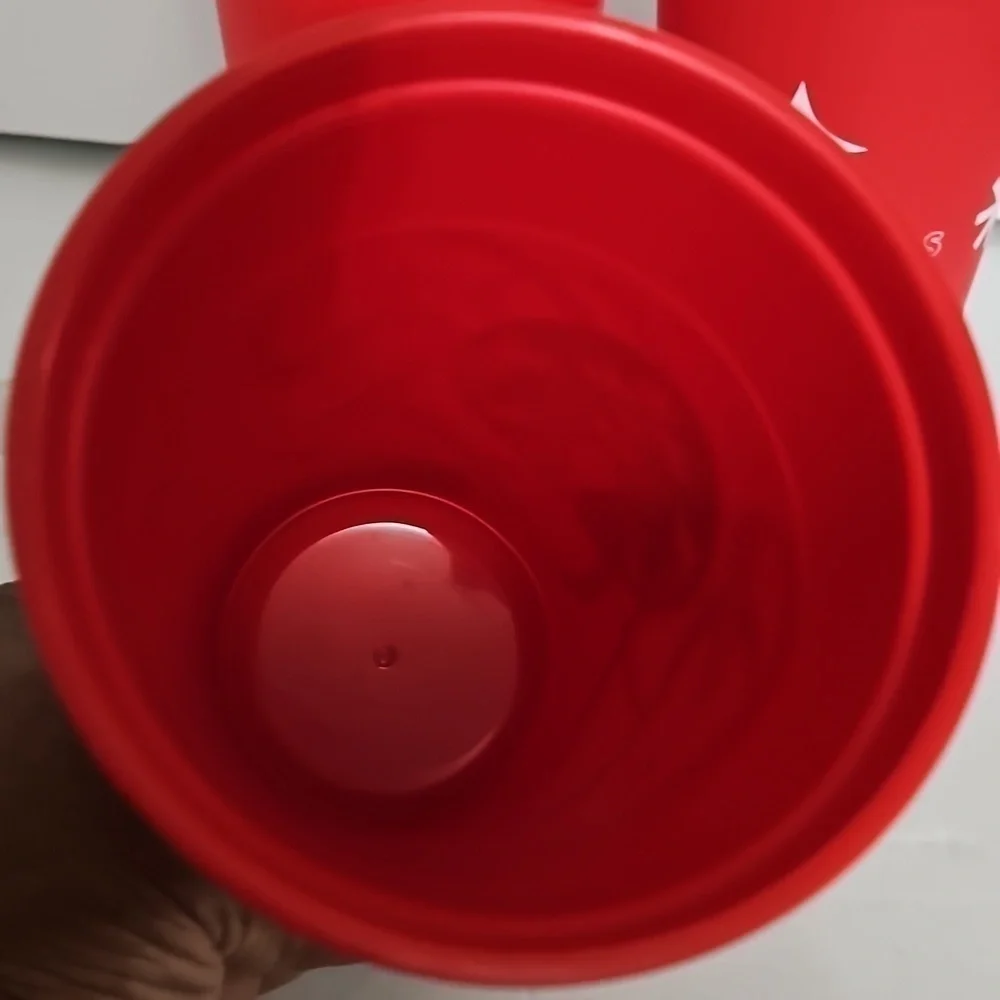Starbucks plastic reuseable